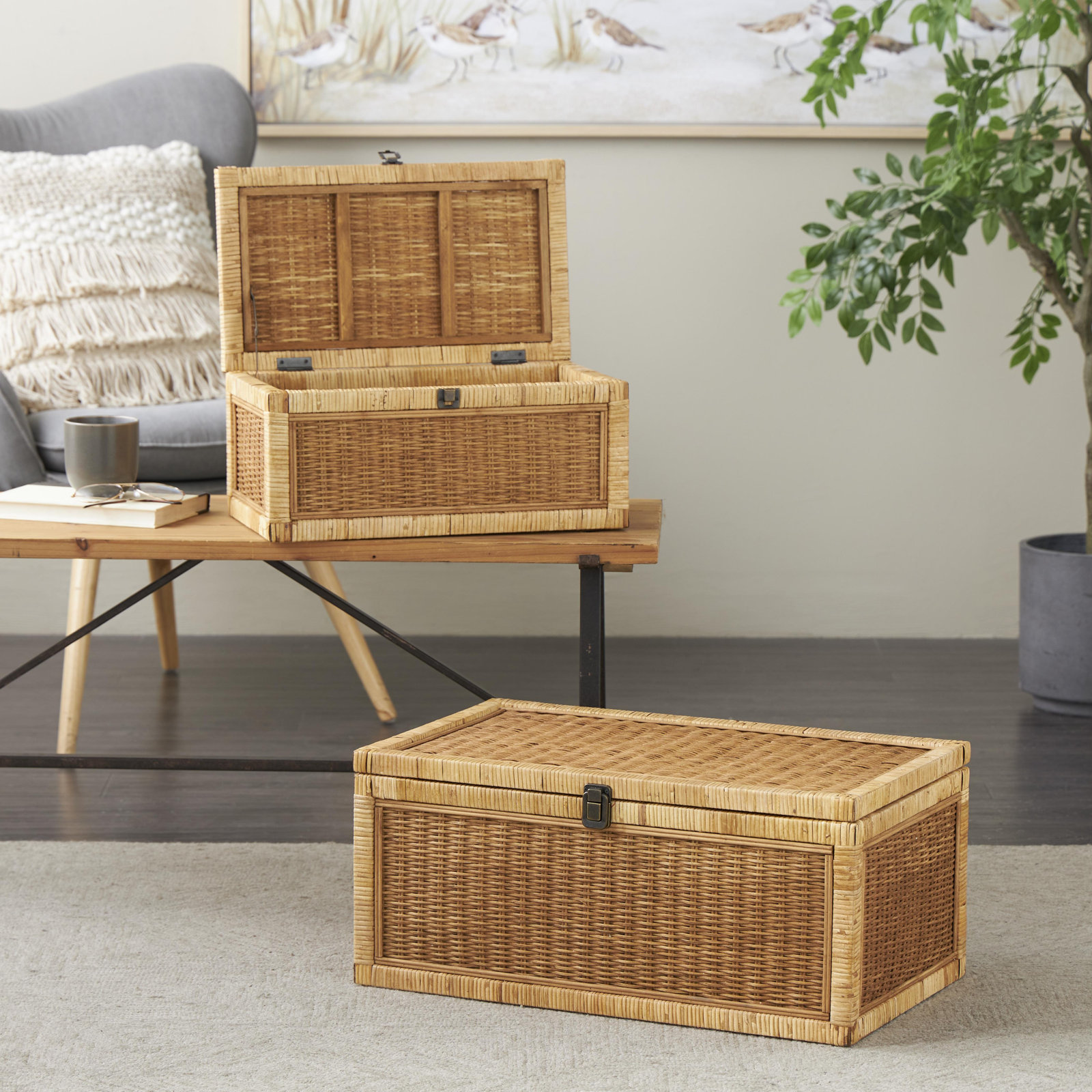 Damen Handmade Wood Box Set