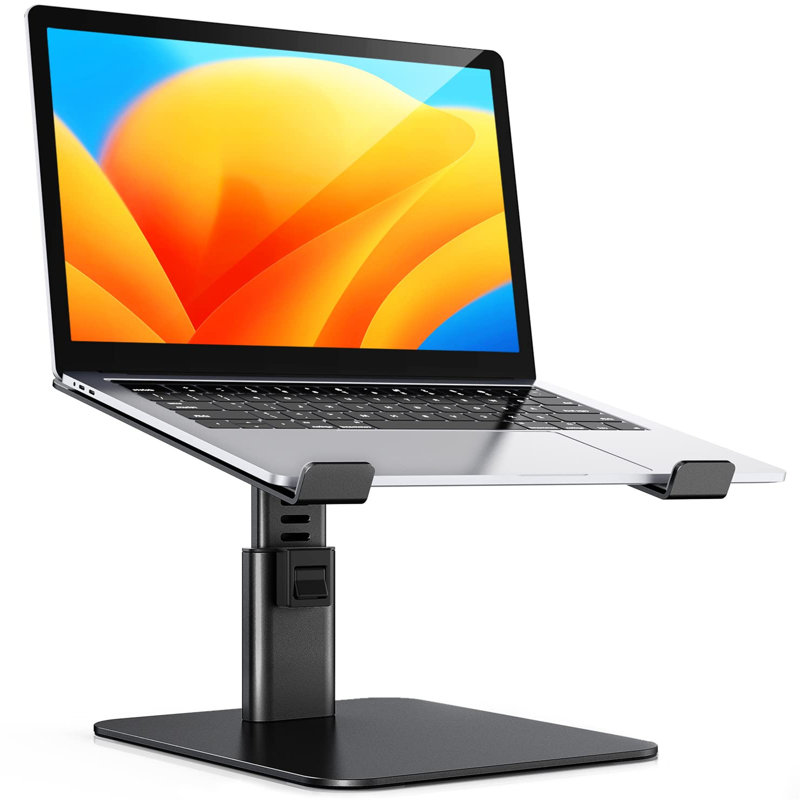 Metal Monitor Stand, Silver