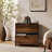 Lateral File, Dark Walnut finish