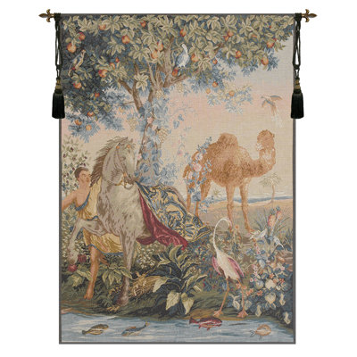 Cheval Drape II European Tapestry Wall Hanging