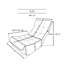 Fauteuil inclinable rembourré Lovetts-1711242229