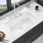 32" Ceramic Undermount Sink - Elegant White For A Sophisticated Kitchen Heatproof And Work