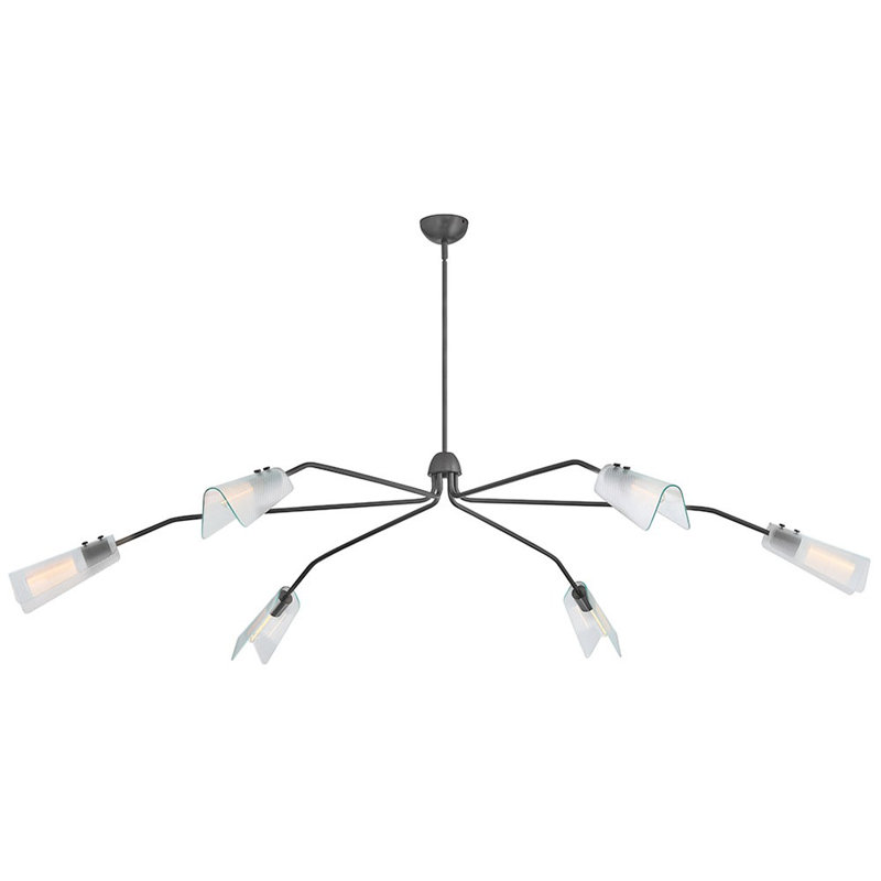 Hinkley Altman Chandelier,  Gunmetal