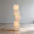 Wabi-Sabi Style Wrought Iron & PC Fabric Floor Lamp