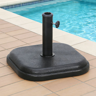 Lakewood Square Cast Stone Umbrella Base