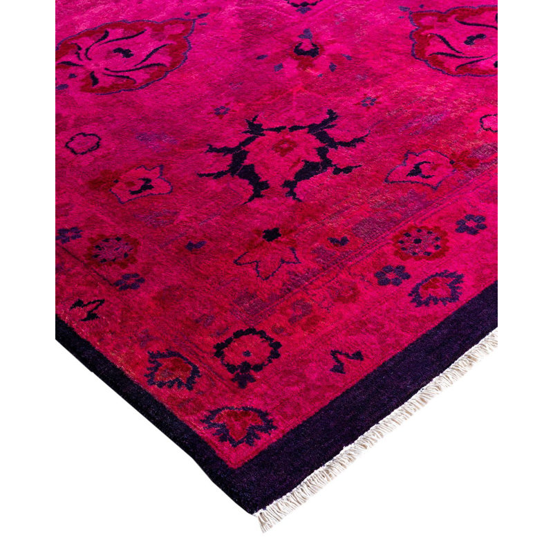 Ismaela One-of-a-Kind 9' 1" X 11' 10" Hand Knotted Area Rug