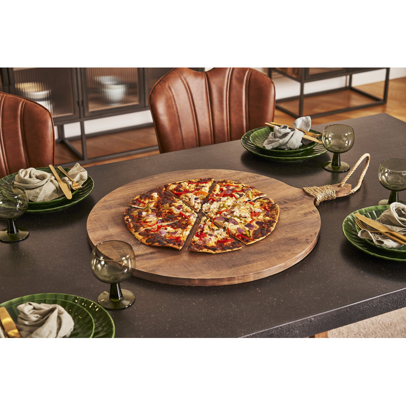 Minerville Solid Wood Base Dining Table
