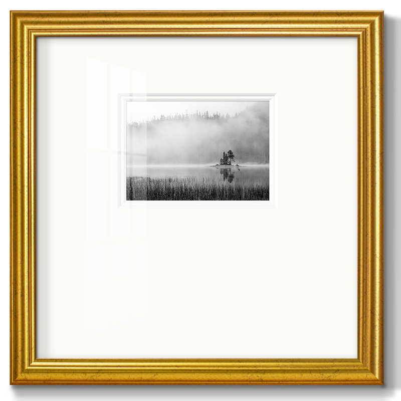 «Westvale Island Fogpremium», reproduction encadrée, H 21 po x l 21 po x P 1,25 po