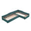 Lit plateforme simple avec rangement tapissier-490597140
