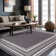 Quinter Gray Non-Slip Area Rug