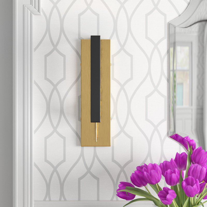 Luka Steel Candle Wall Light