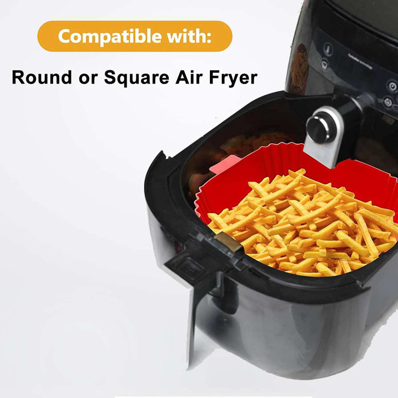 Gustave Air Fryer Accessory, Red