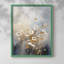 FLORAL Series CCCCIX - Impression encadrée de qualité supérieure - Prêt à être accroché - Aucun clou requis-1983267560-1983267571