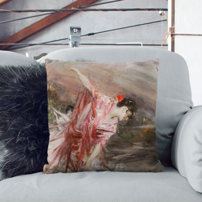 The Spanish Dancer Scatter Cushion with Filling