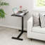 Table de bout mobile de type C à hauteur réglable moderne, table d'appoint rabattable Couch-756423095
