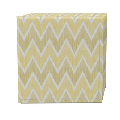 Rectangular Chevron Cotton Twill Tablecloth