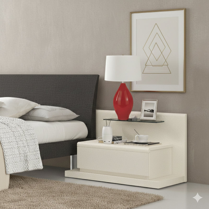 28"H RED LEMON SHAPE CERAMIC TABLE LAMP