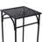Bayern Metal Indoor Outdoor Cut-out 3 Tier Indoor Outdoor Black Plantstand Set