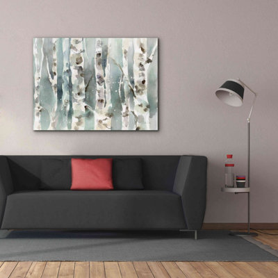 «Winter Birches» par Katrina Pete, estampe numérique sur toile