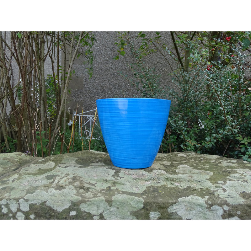 Vanburen Pot Planter, Matt Grey, 26.5cm H x 30.5cm W x 30.5cm D