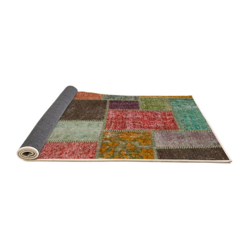 Abstract Indoor Rug, Round 7'