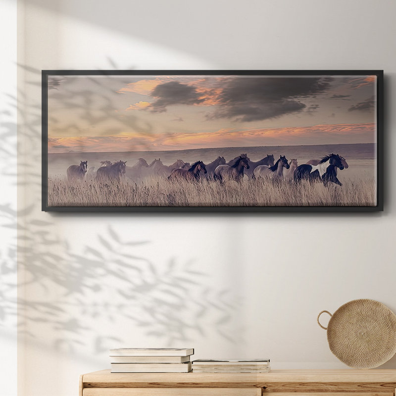 Wild and Free II- Framed Canvas