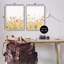«Country Poppy Field», impression sur bois 2 pièces-93786808-93786810