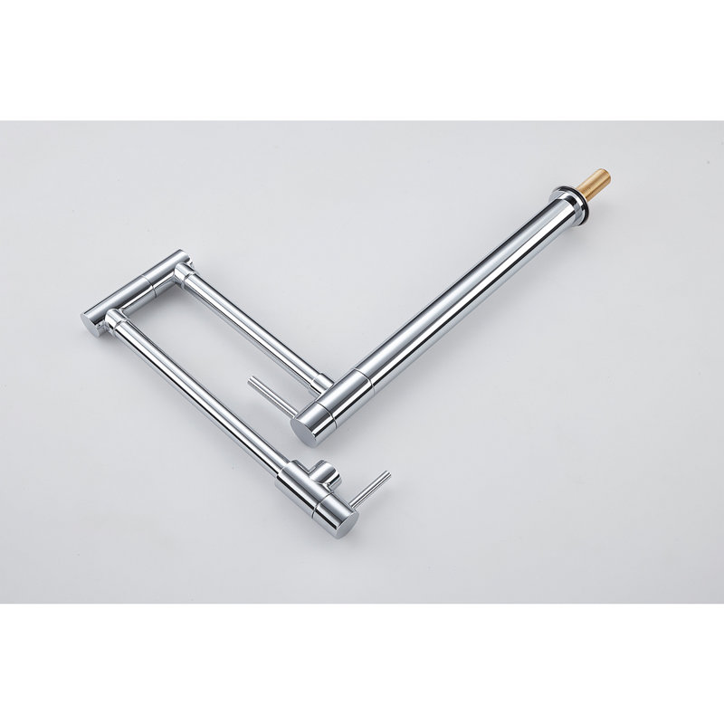 Robinet remplisseur de pot avec tige d'extension, Chrome chrome