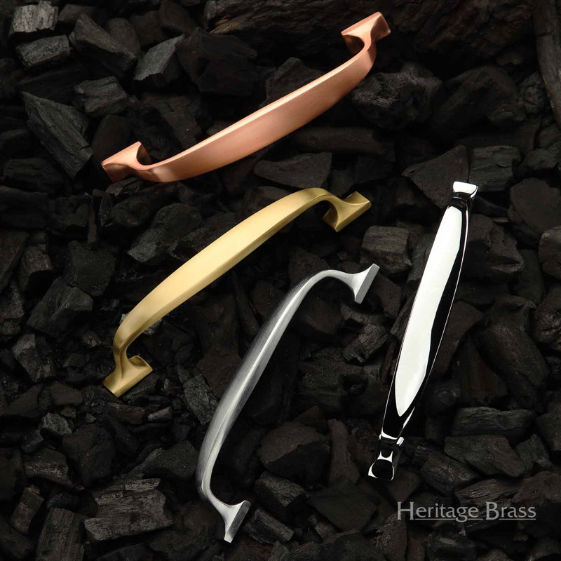 Heritage Brass Heritage Cabinet Pull Durham Design 12.8cm CTC, Matte Bronze