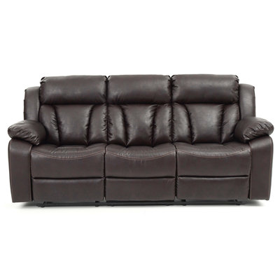 Kamarr Vegan Leather Recliner by Hokku Designs