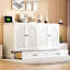 Lit escamotable double avec grands tiroirs-782645313-782645315
