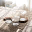 Ensemble de 4 bocaux en verre empilables avec couvercles Libbey