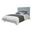 Lit tapissier en chenille Tenneset bleu sarcelle clair-861594756