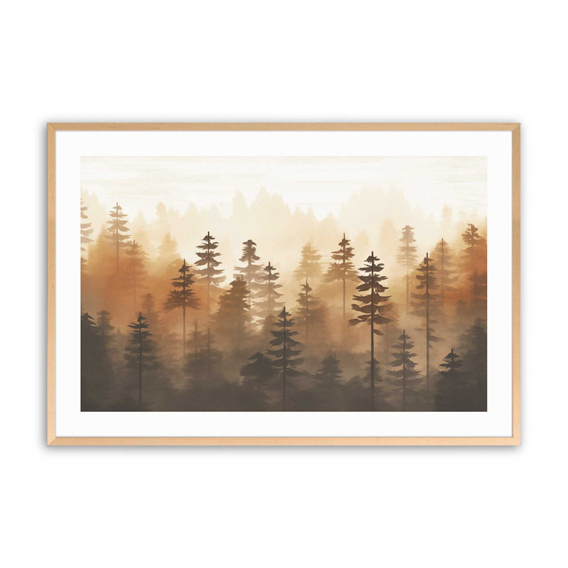 «Golden Mist Woodland», Érable brut, H 17,25 po x l 21,25 po