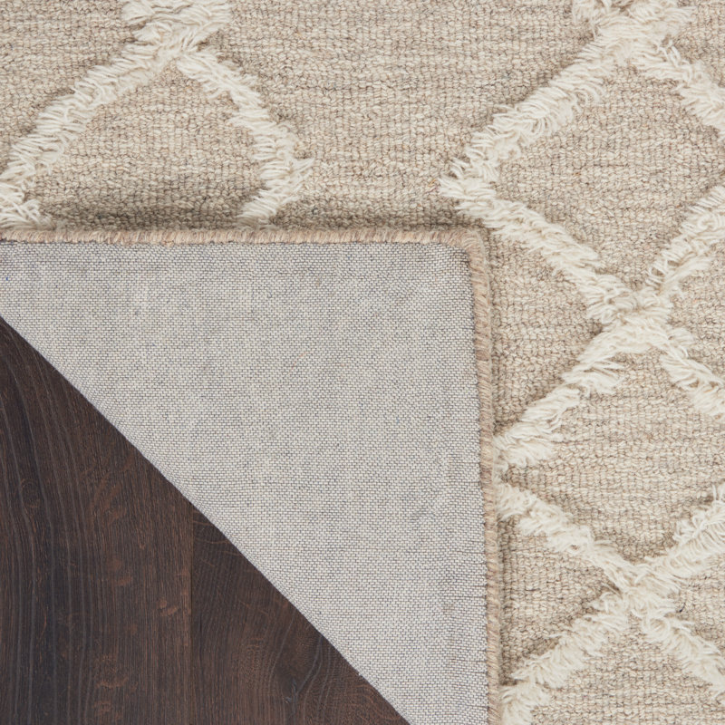 Abraham Wool Geometric Indoor Rug, Rectangle 8' x 10'