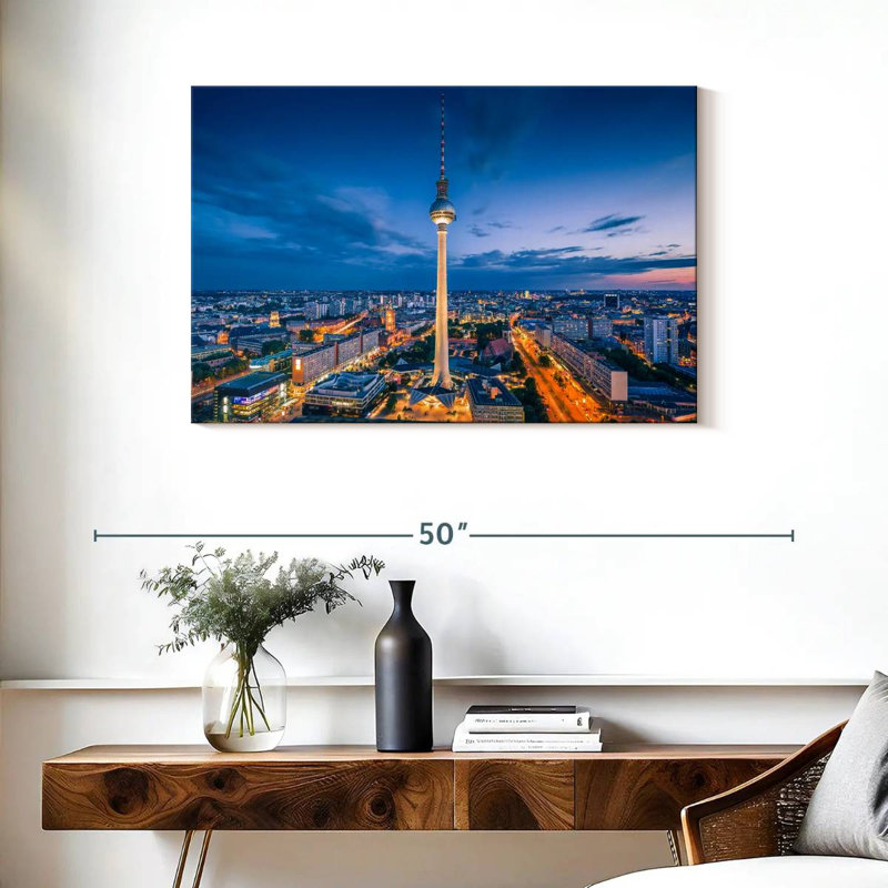 Rorry Alexanderplatz TV Tower, 24" H x 36" W