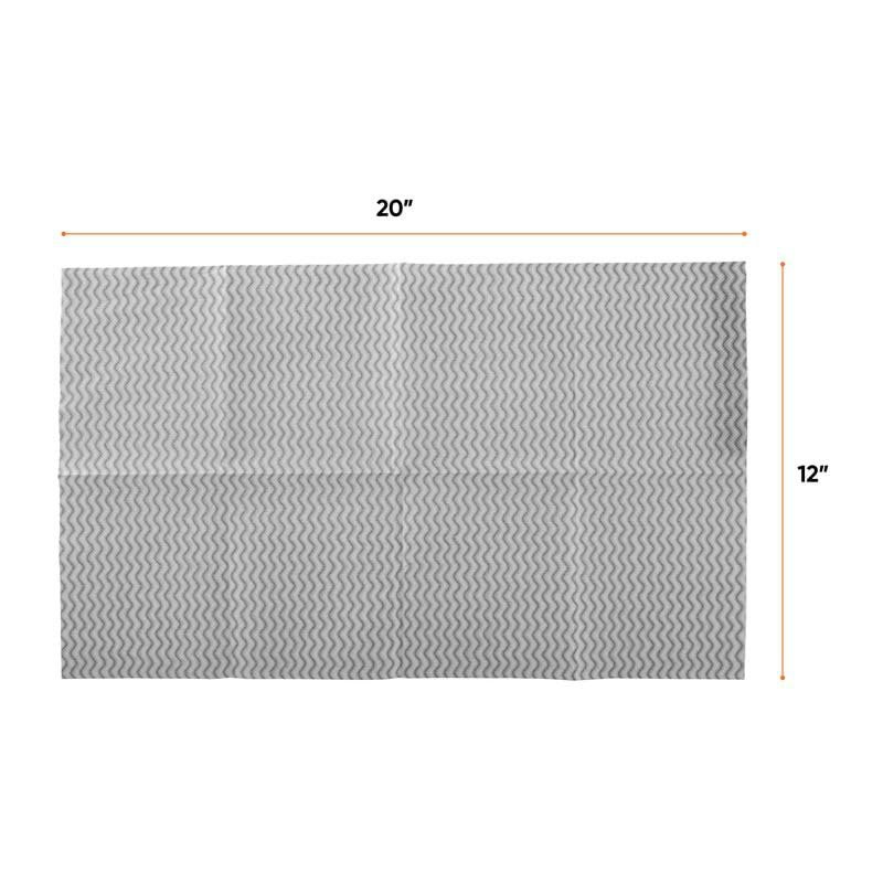 Lingettes nettoyantes à usage multiple Superio pour la maison, la salle de bain et le bureau. Torchon jetable, paquet de 10