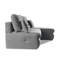 Tassie 4 Seater Velvet Sofa Bed-1125489582