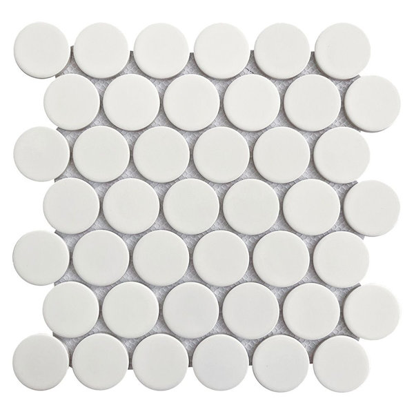 Rounds 2 Inch Porcelain Mosaic
