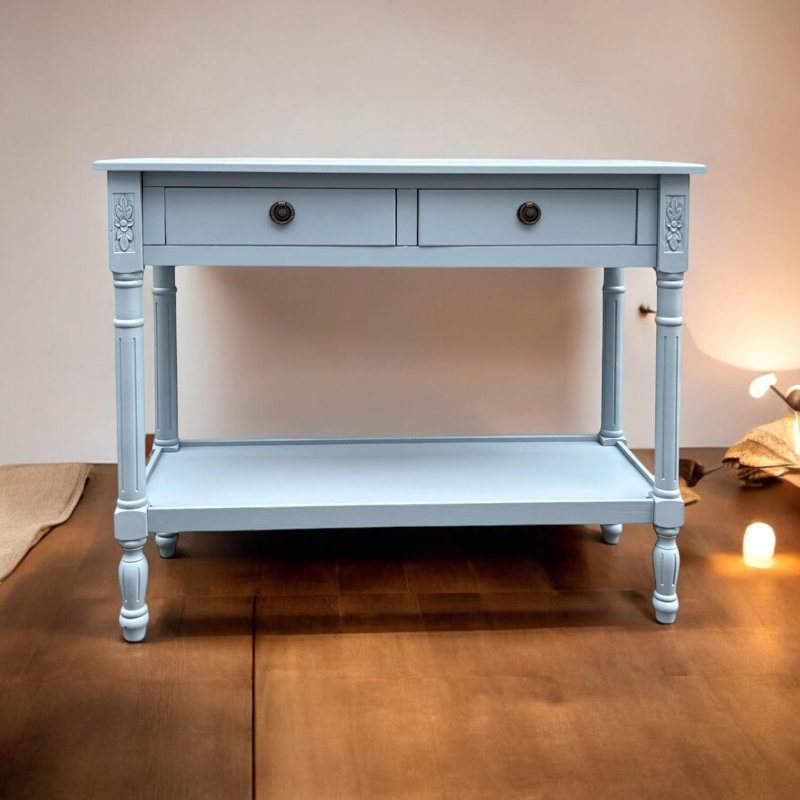 Eliath End Table, Blue