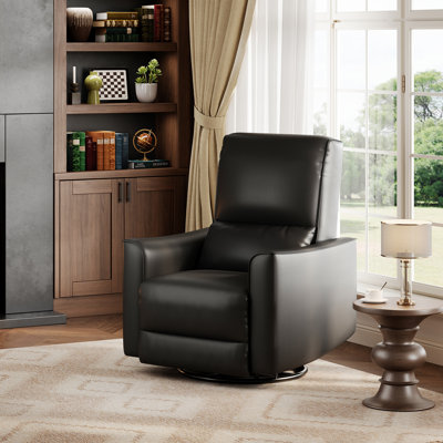 Faux Leather Chaise Lounge