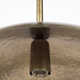 Brin Single Light Metal Dimmable Pendant