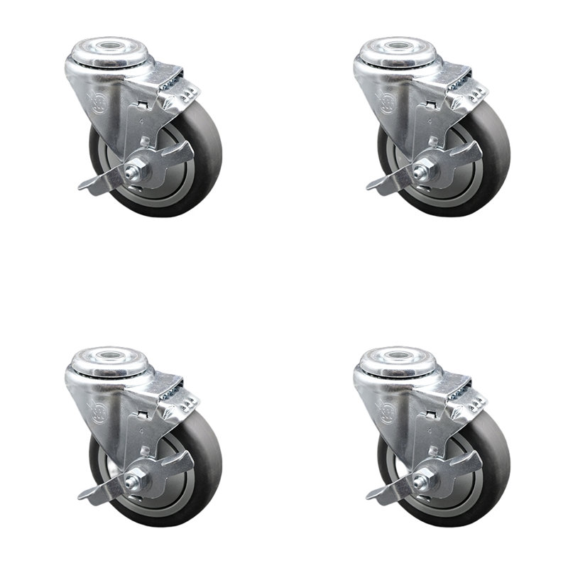 Thermoplastic Rubber Caster