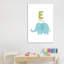 Animal Alphabet E - impression d'art graphique-52841229-52841233-52841238