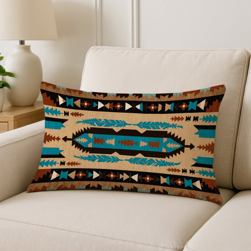 Coussin intérieur et extérieur Bull Rider, Rectangle H 20 po x l 14 po, Plume de dinde grise