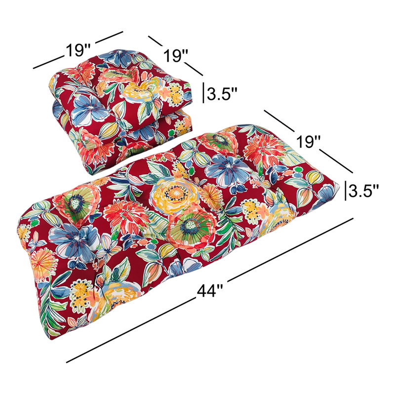 Ensemble de 3 coussins d'extérieur Colson Berry