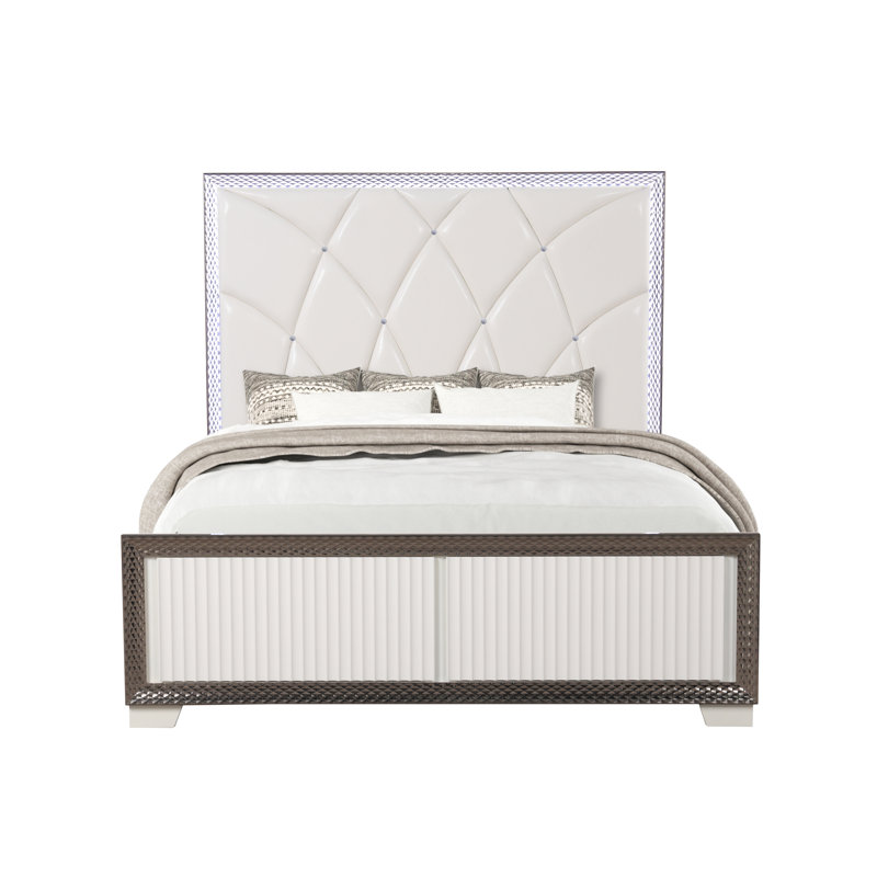 Lit Newhaven - blanc, Grand