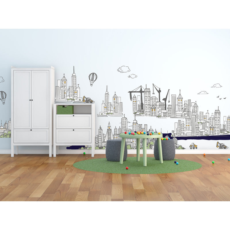 Adhésif décoratif paysage urbain