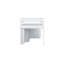 Lit mezzanine simple avec bureau coulissant et grandes armoires de rangement-751652646