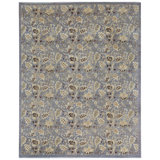 Ziegler Wool Floral Area Rug